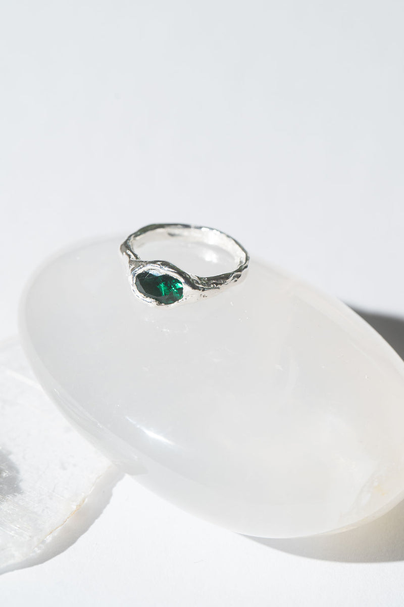 Faro Ring in Silver - Simuero | Lovecraft Vintage & Independent