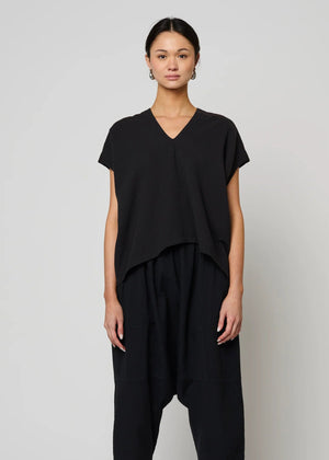 Celeste Top - Black - Atelier Delphine