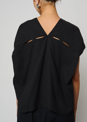 Celeste Top - Black - Atelier Delphine