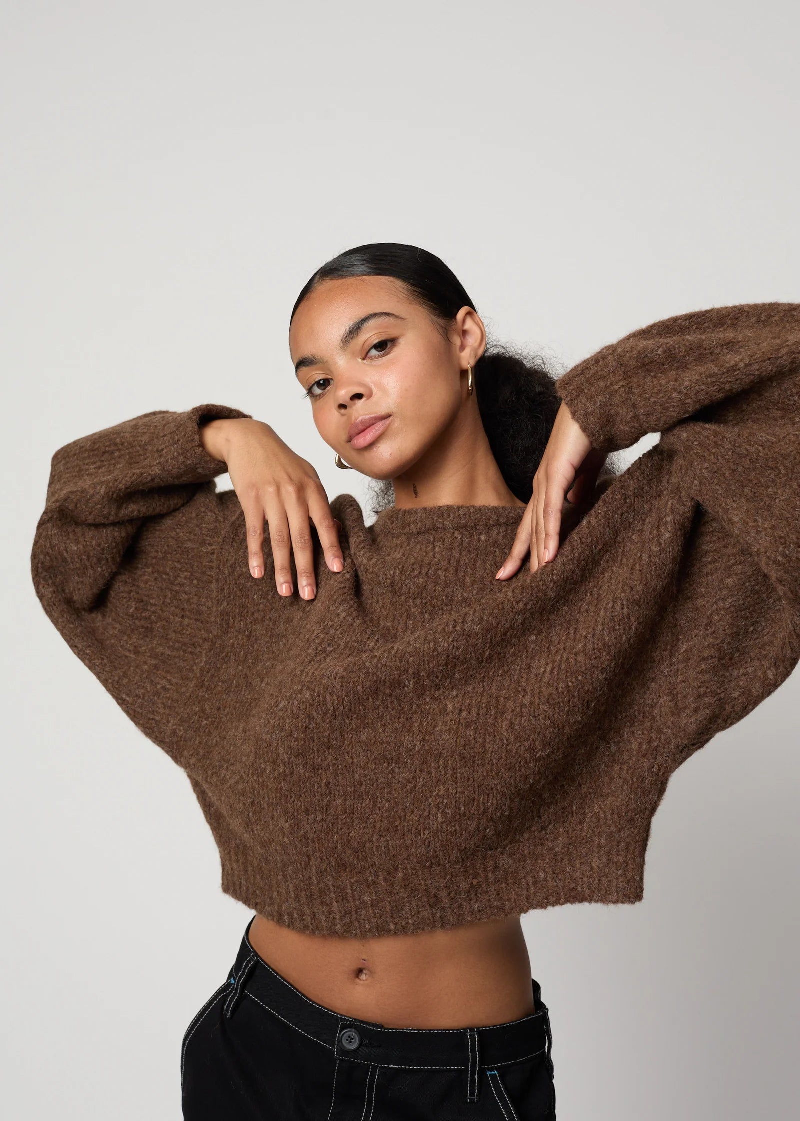 Balloon Sleeve Sweater - Atelier Delphine