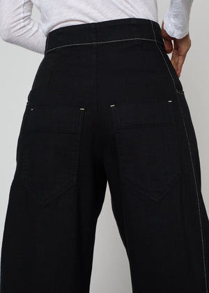 Dakar Pant - Black - Atelier Delphine