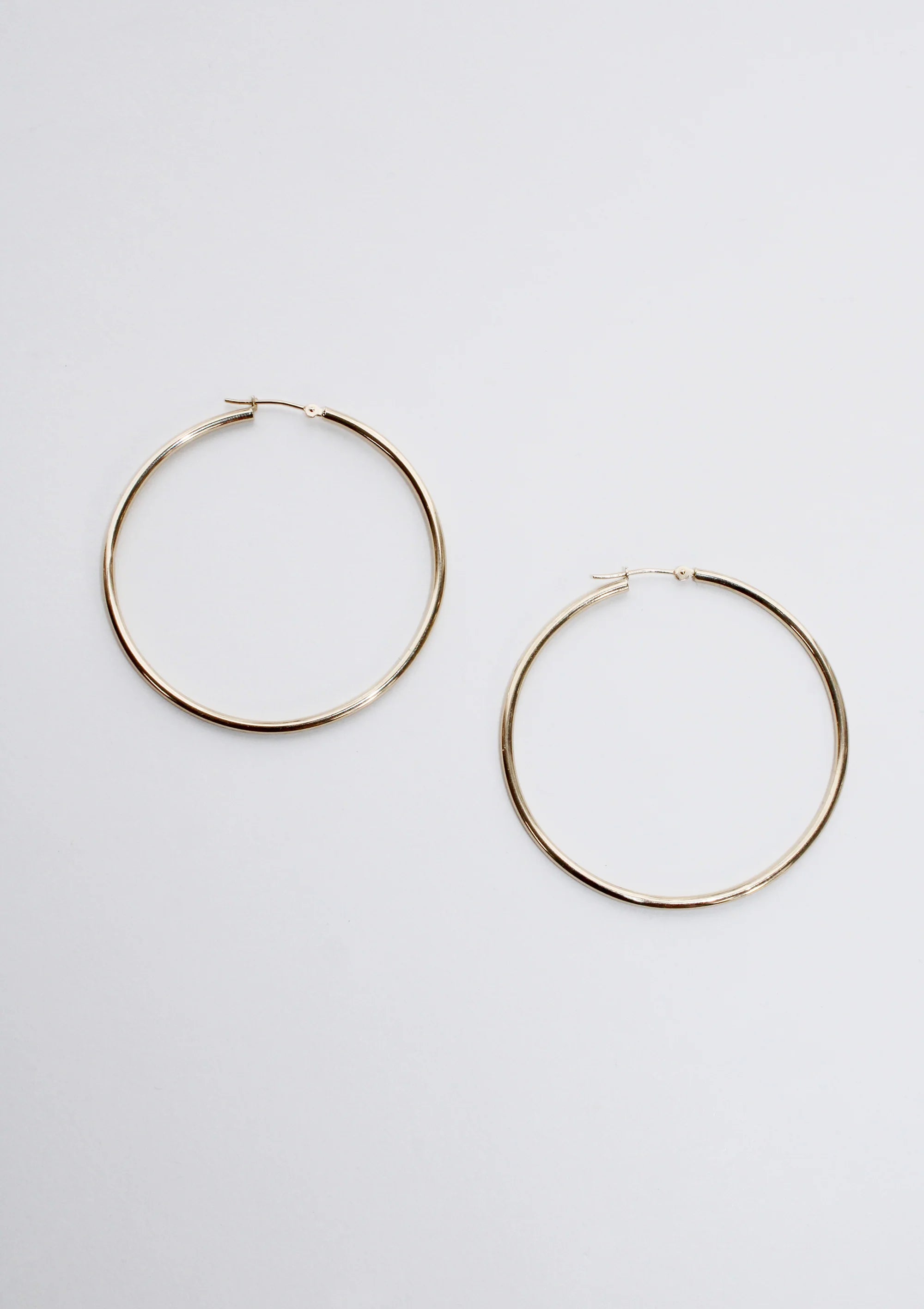 10 Karat Gold Hoops - Takara