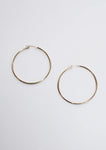 10 Karat Gold Hoops - Takara