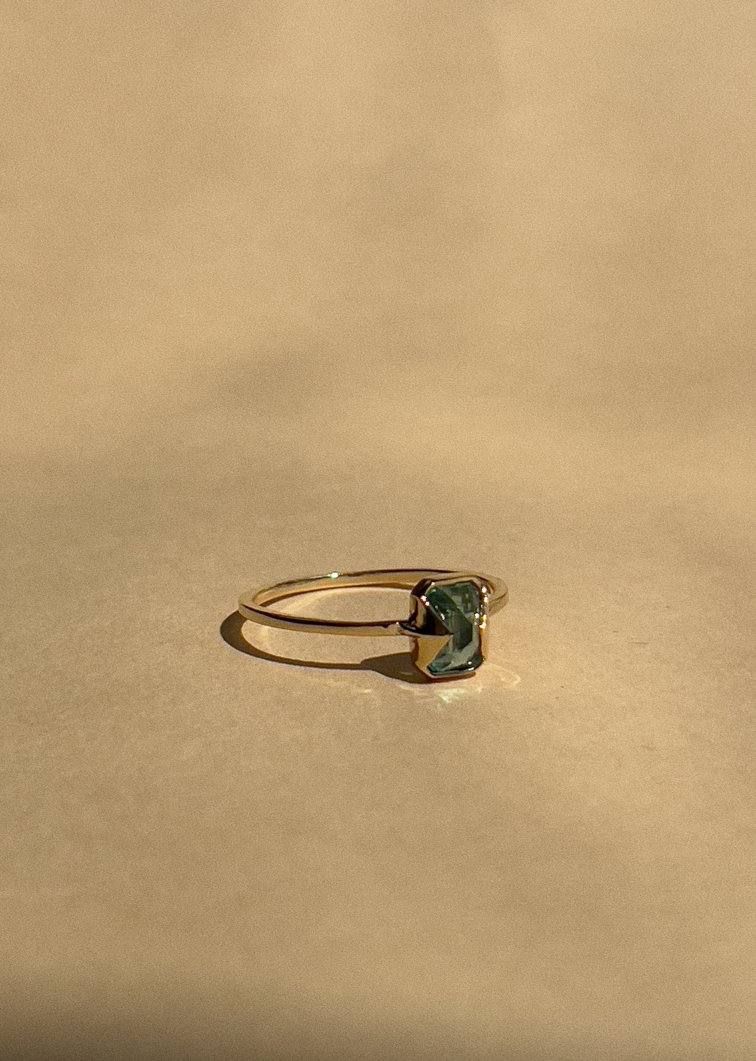 Muse Emerald Ring - 14K