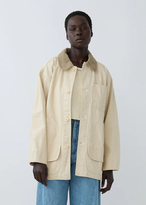 Painter Coat in Natural - Shaina Mote