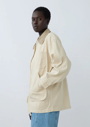 Painter Coat in Natural - Shaina Mote | Lovecraft – Lovecraft Painter Coat in Natural - Shaina Mote | Lovecraft – Lovecraft