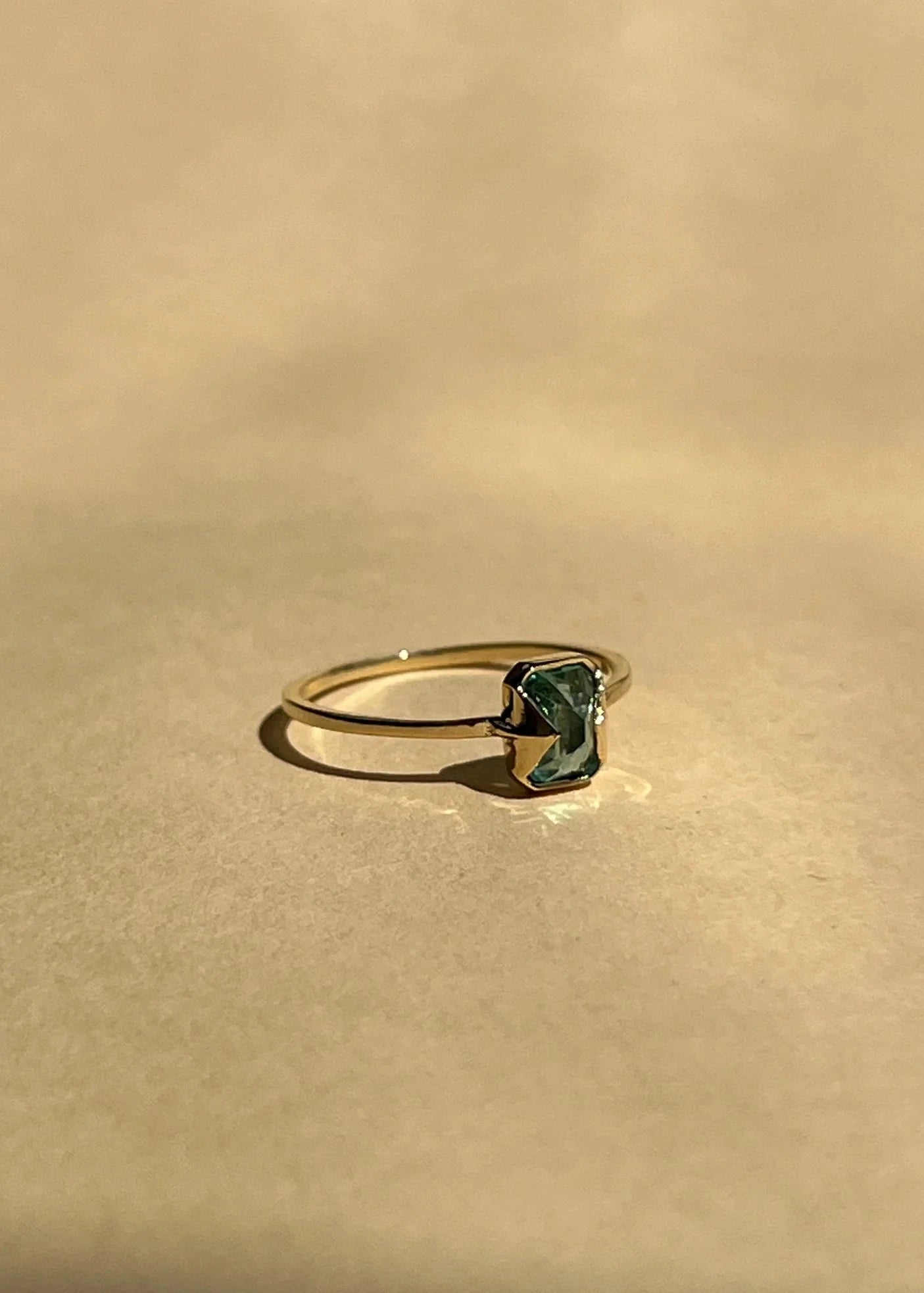 Muse Emerald Ring - 14K