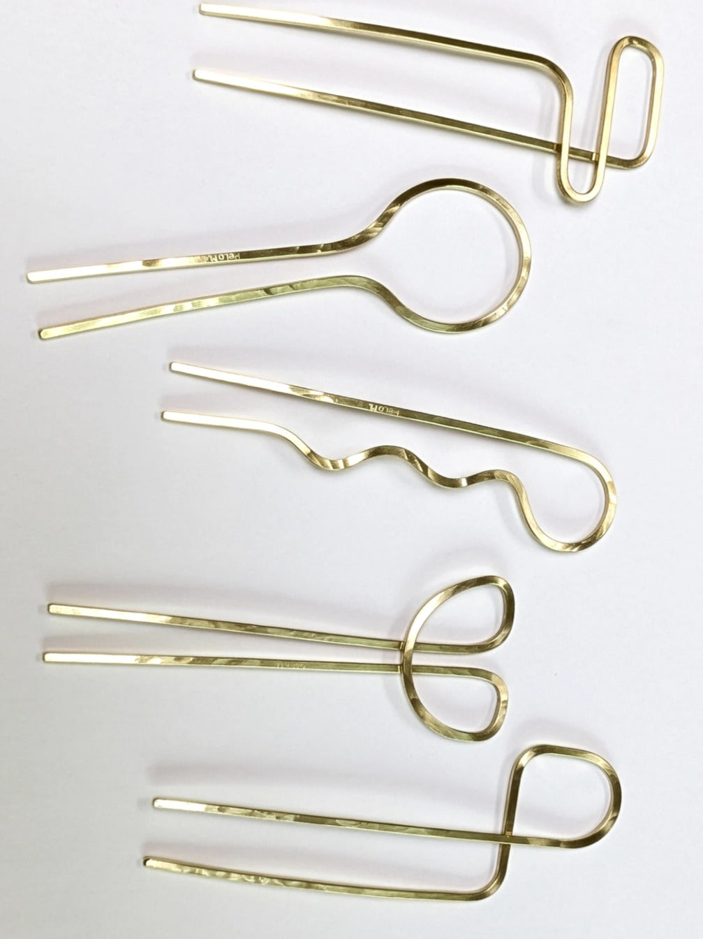 Brass Hair Fork