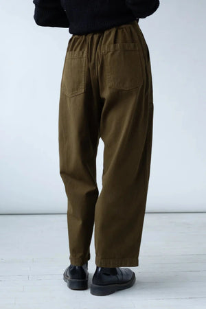 Painter Pant in Dark Olive - Shaina Mote