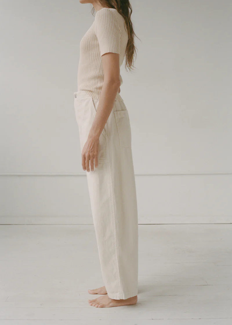Painter Pant in Natural - Shaina Mote