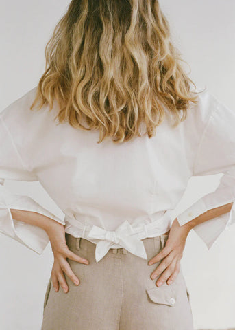 Loire Shirt in Salt - Shaina Mote