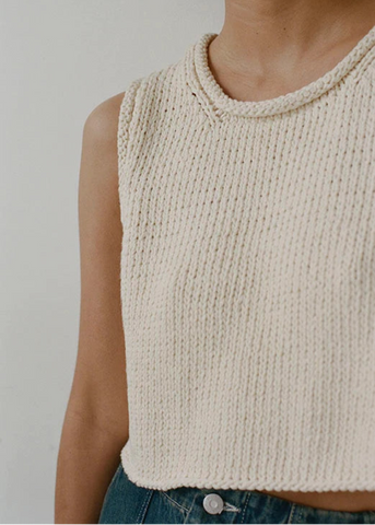 Brisa Top in Natural - Shaina Mote