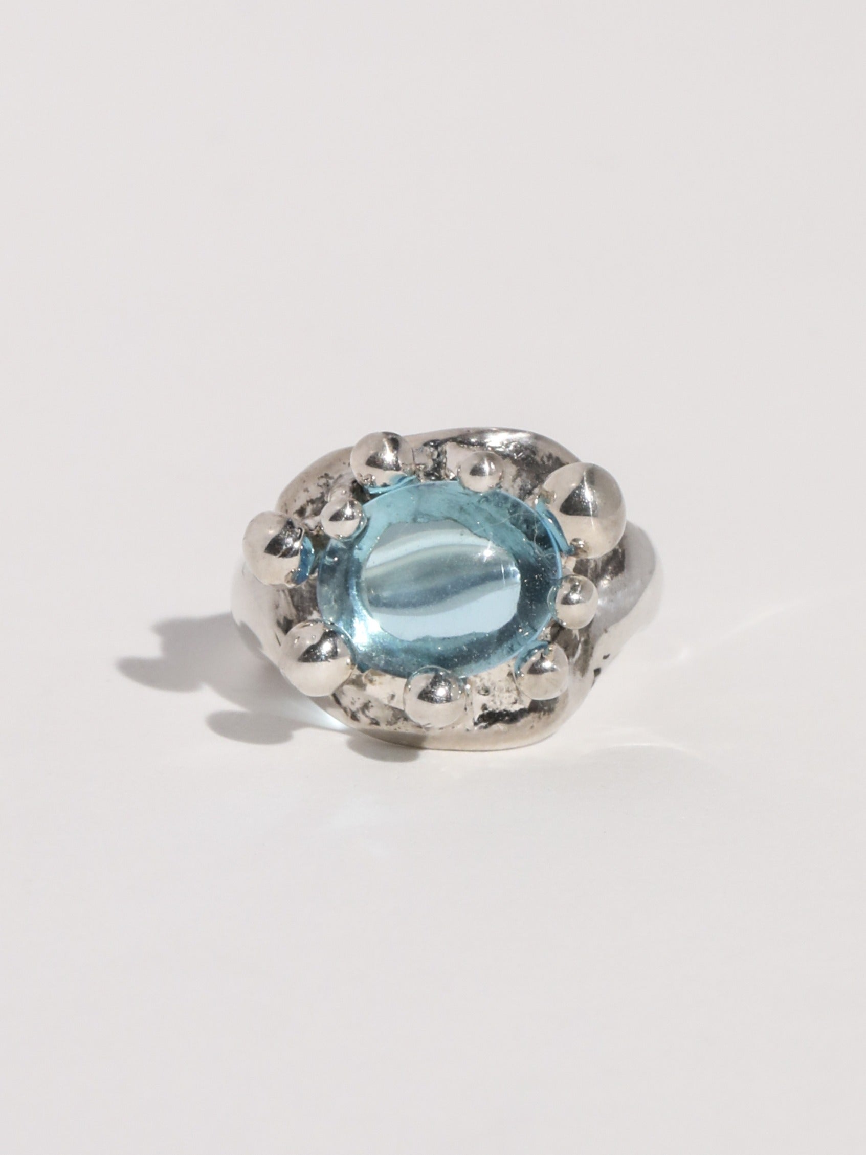 Atrium Ring in Aqua - Mondo Mondo