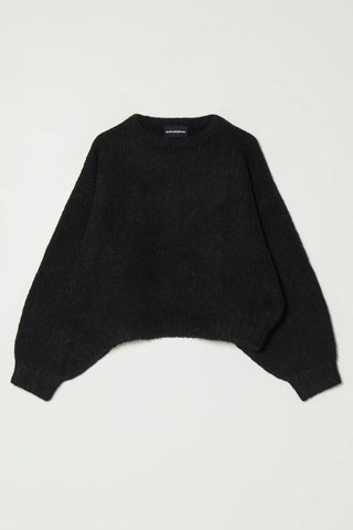 Balloon Sleeve Sweater - Neutrals - Atelier Delphine