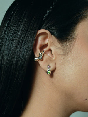 Chammelle Gem Stud Earring - Faris