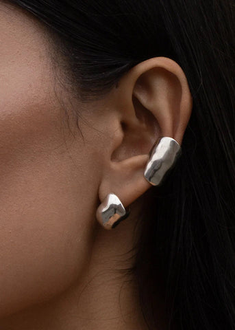 Chub Hoops in Silver - Faris