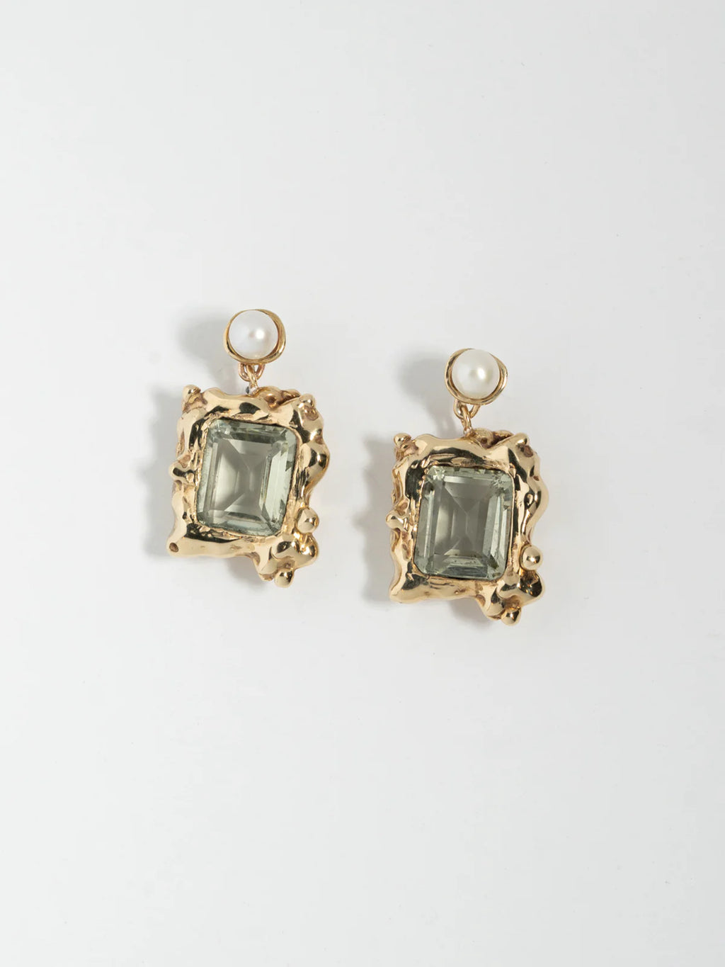 Cornice Drop Earrings - Faris