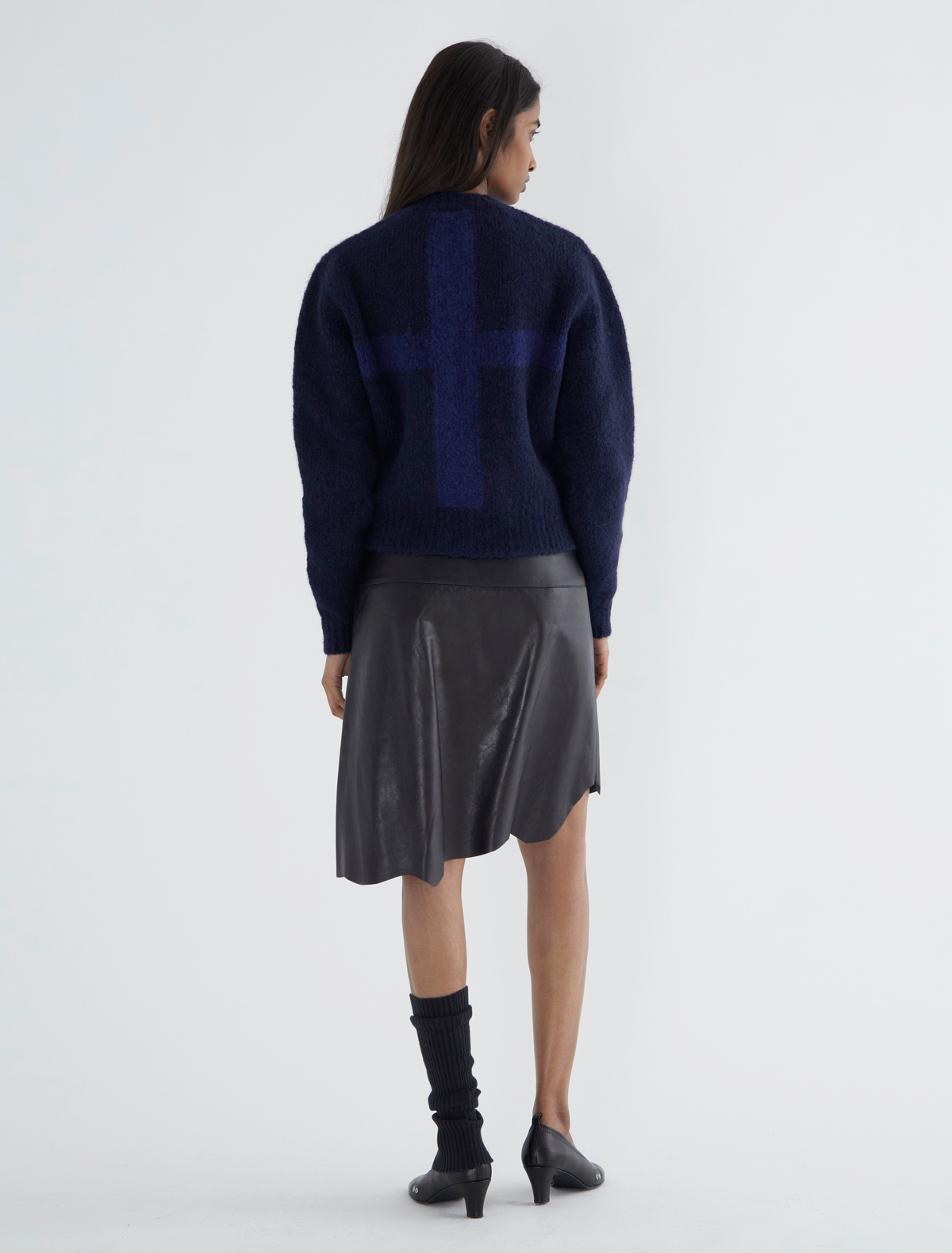 Cruz Zip Sweater in Blue - Paloma Wool
