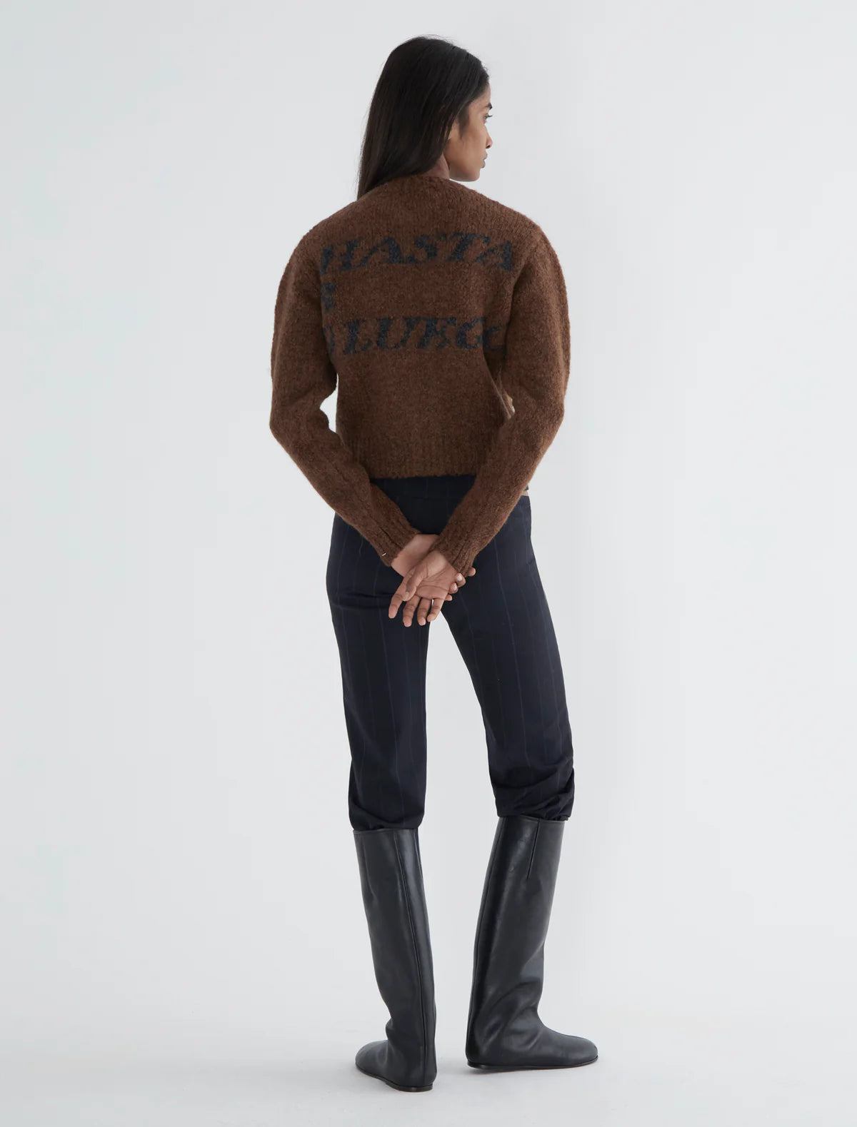 Hasta Luego Sweater in Brown - Paloma Wool