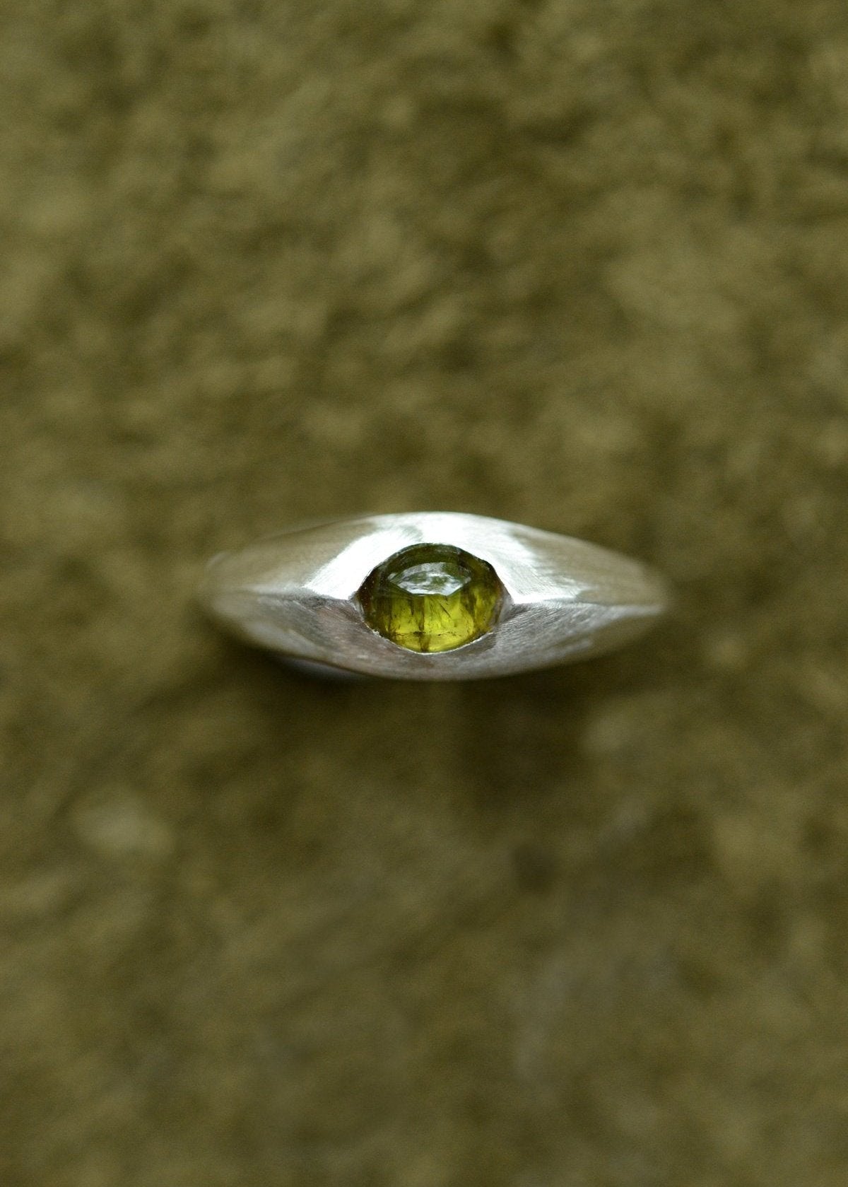 Tourmaline Ellipse Ring