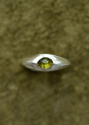 Tourmaline Ellipse Ring