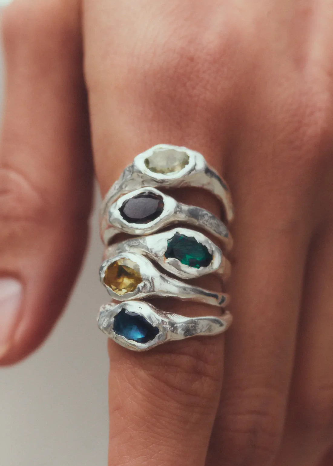 Faro Ring in Silver - Simuero