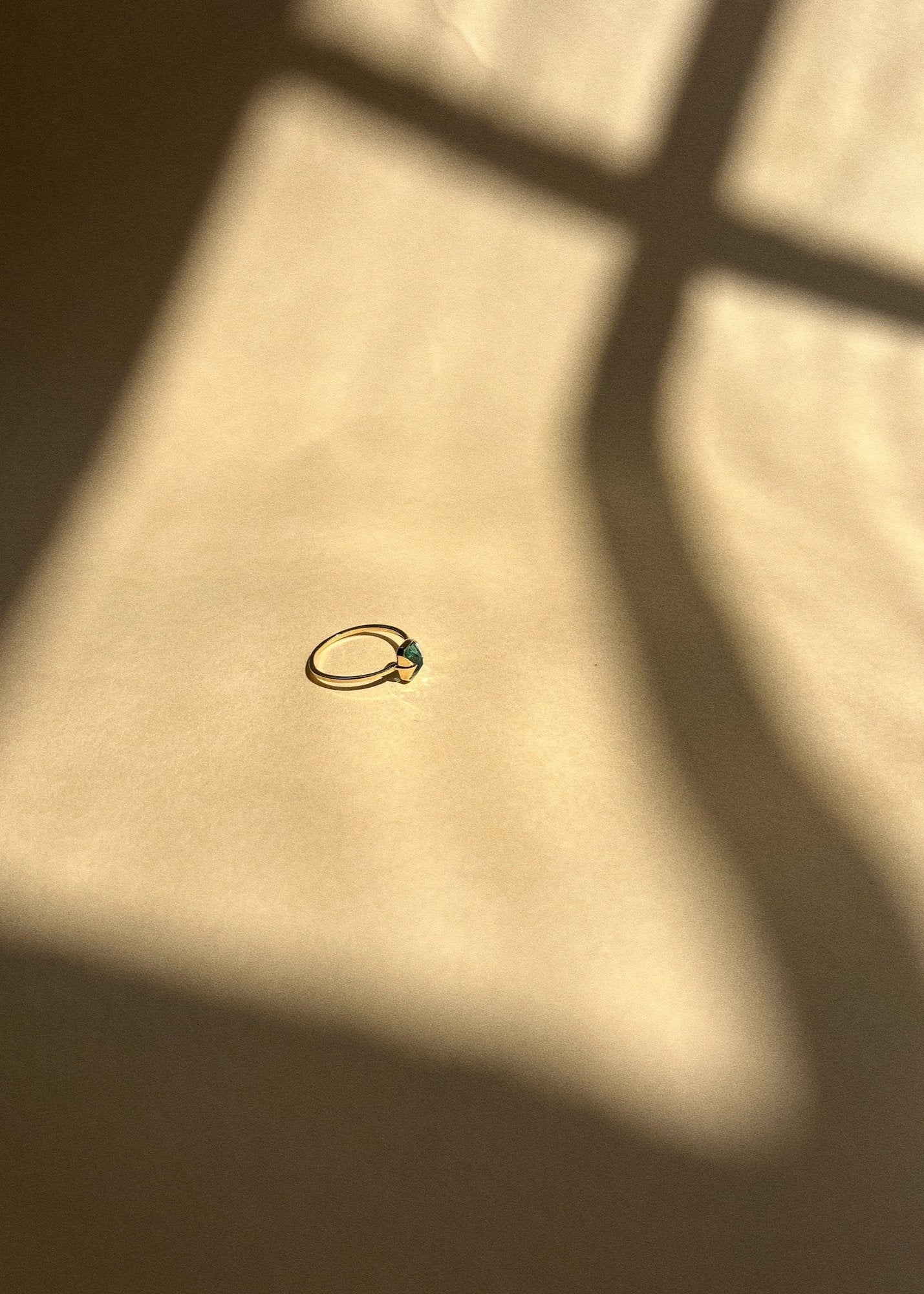 Muse Emerald Ring - 14K