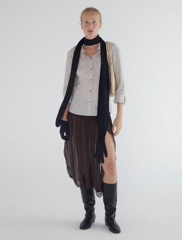 Flauta Scarf in Grey- Paloma Wool