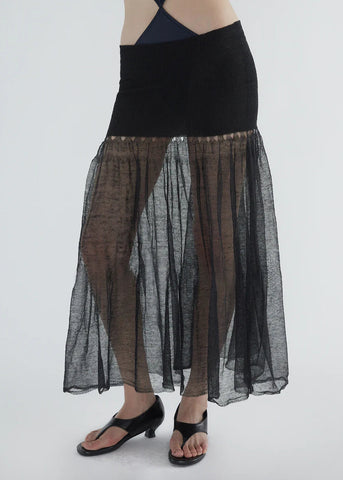 Melo Skirt in Black - Paloma Wool