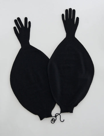 Flake Gloves in Black - Paloma Wool