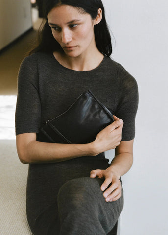 Gia Pouch in Black - Are Studio
