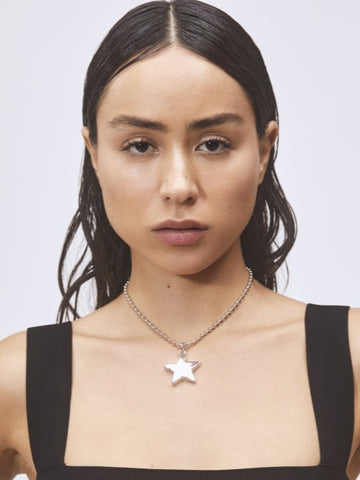 Star Pacha Necklace in Silver - Mondo Mondo