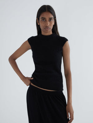 Guidi Top in Black - Paloma Wool