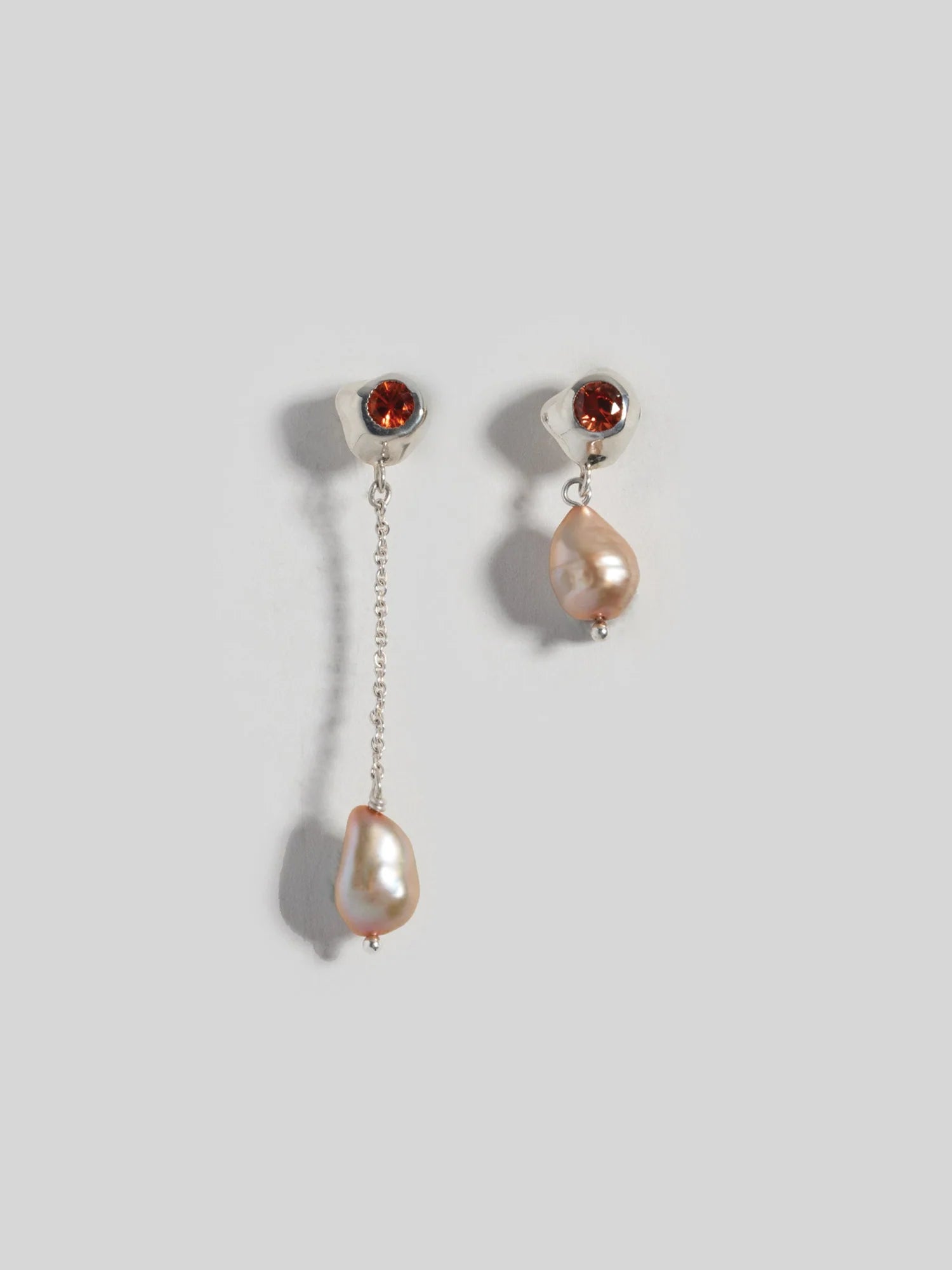 Silver Kira Drop Earrings - Faris