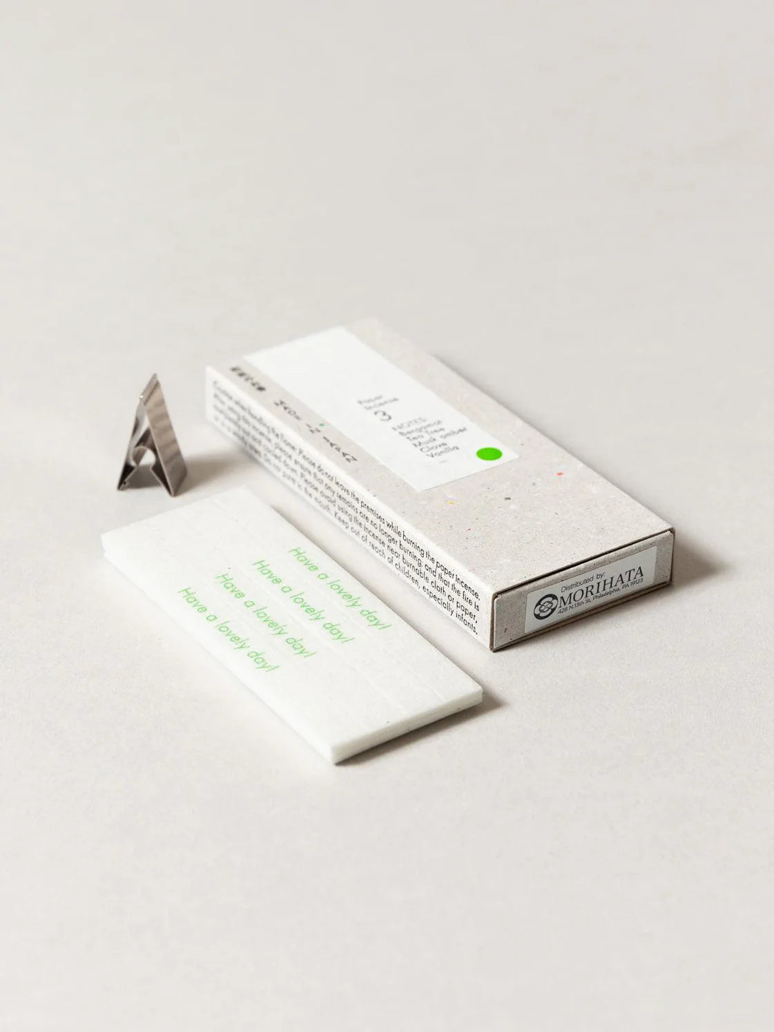 Washi Paper Incense Strips - Deep Citrus