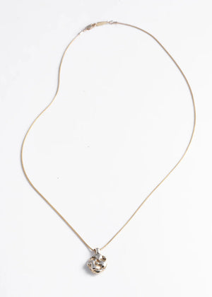 Lava Dime Necklace - Faris