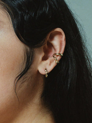 Lava Hoop Earrings - Faris