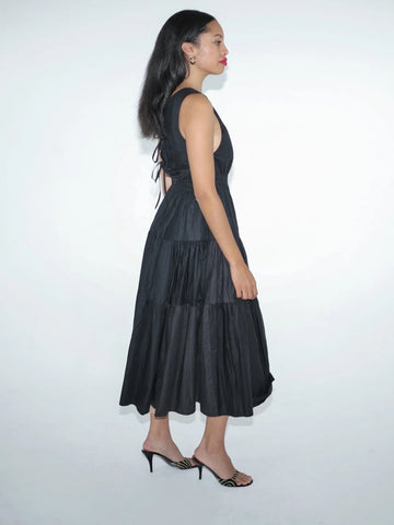 Teresa Dress in Black - Loti