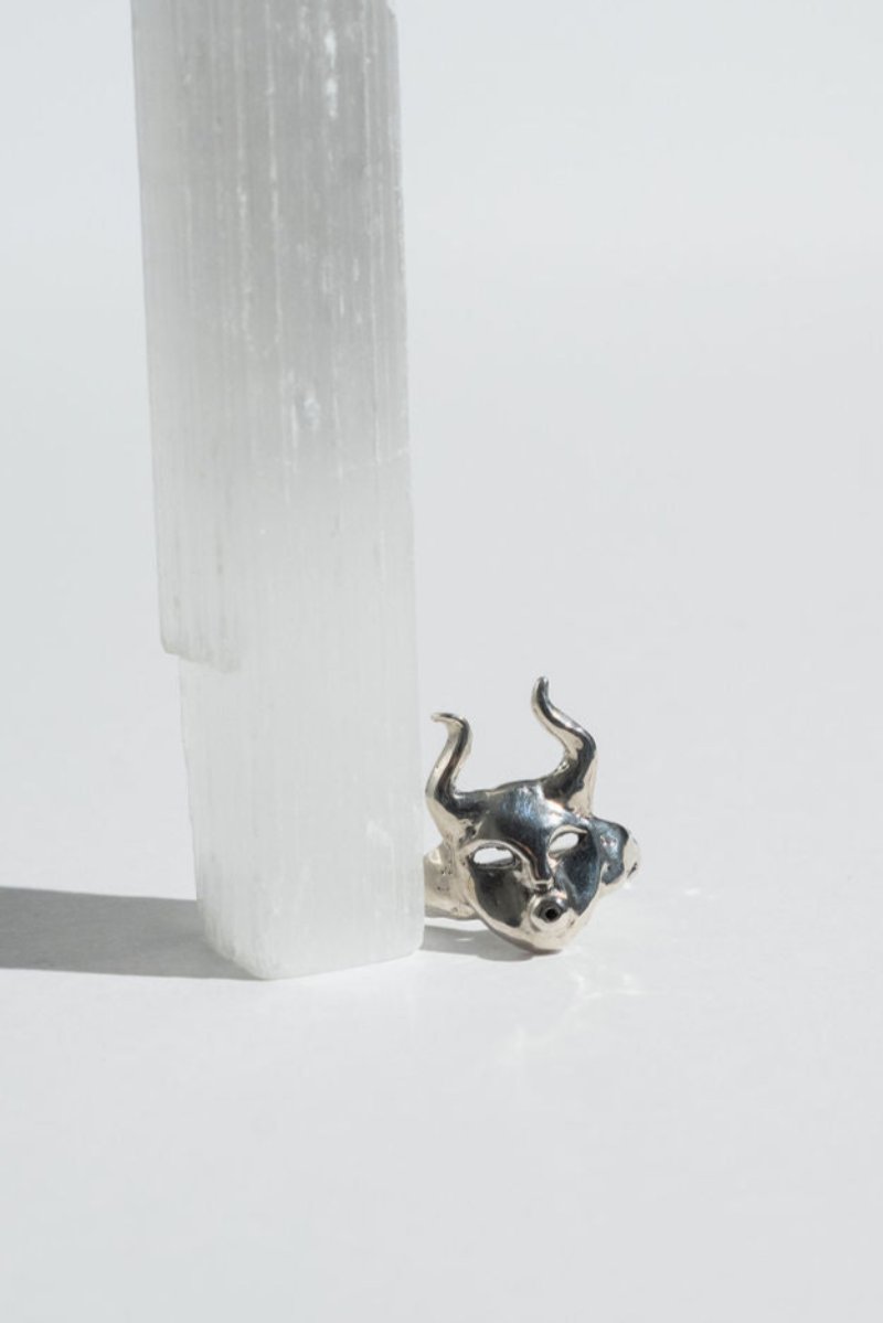 Whistling Devil Ring - Plutonia Blue