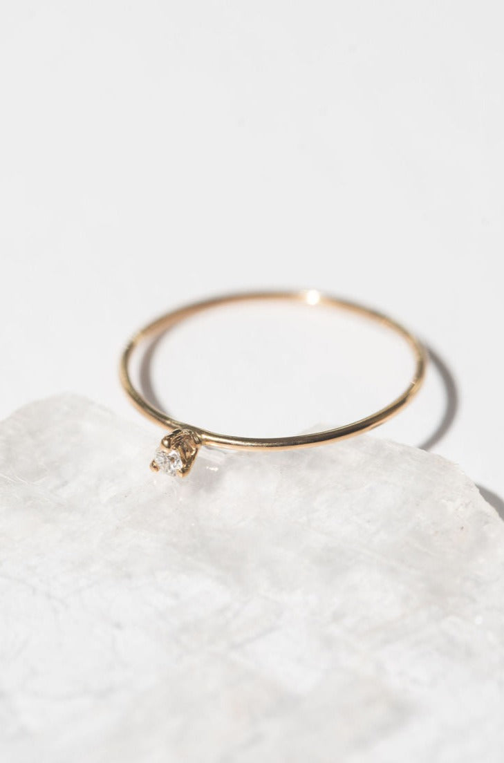 Tiny Diamond Solitaire - 14k