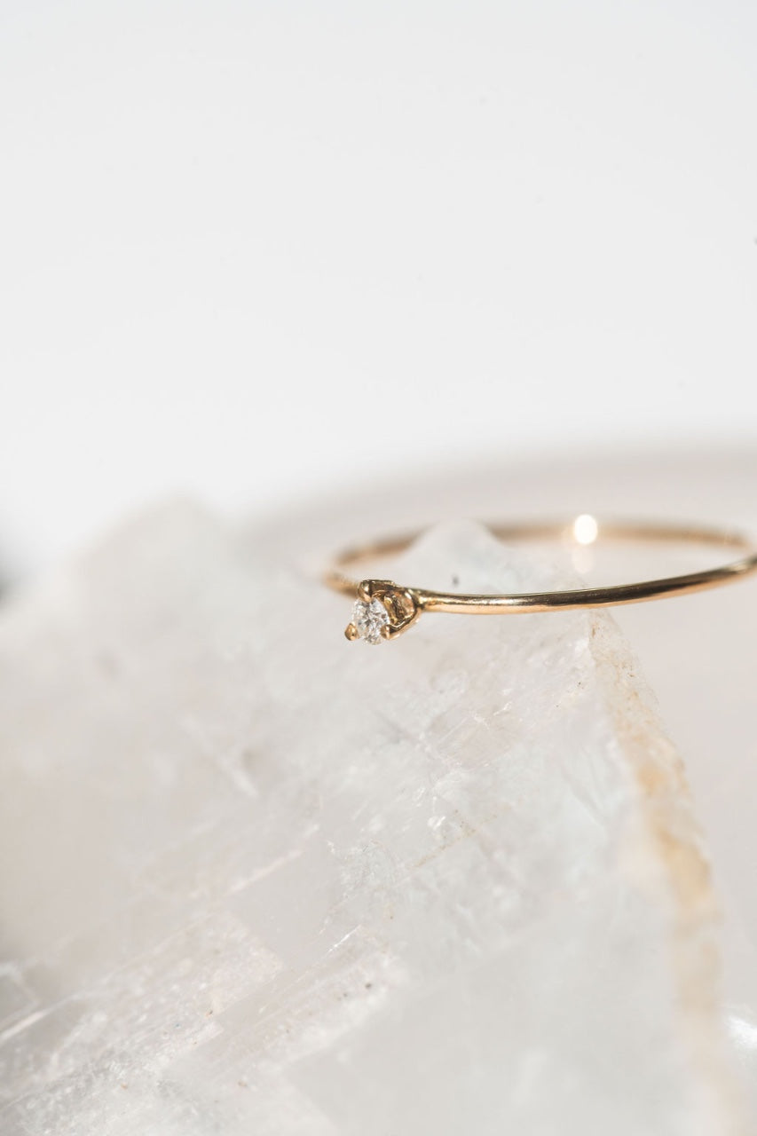 Tiny Diamond Solitaire - 14k