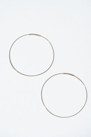 Gold Hoop Earrings - Kathleen Whitaker