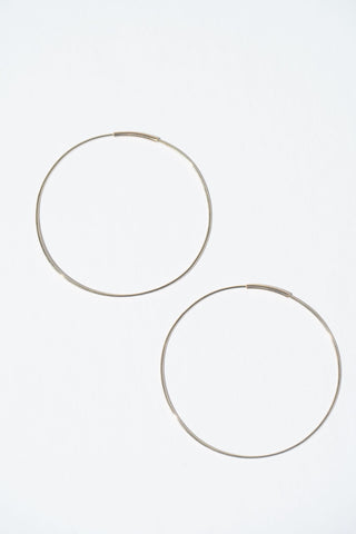 Gold Hoop Earrings - Kathleen Whitaker