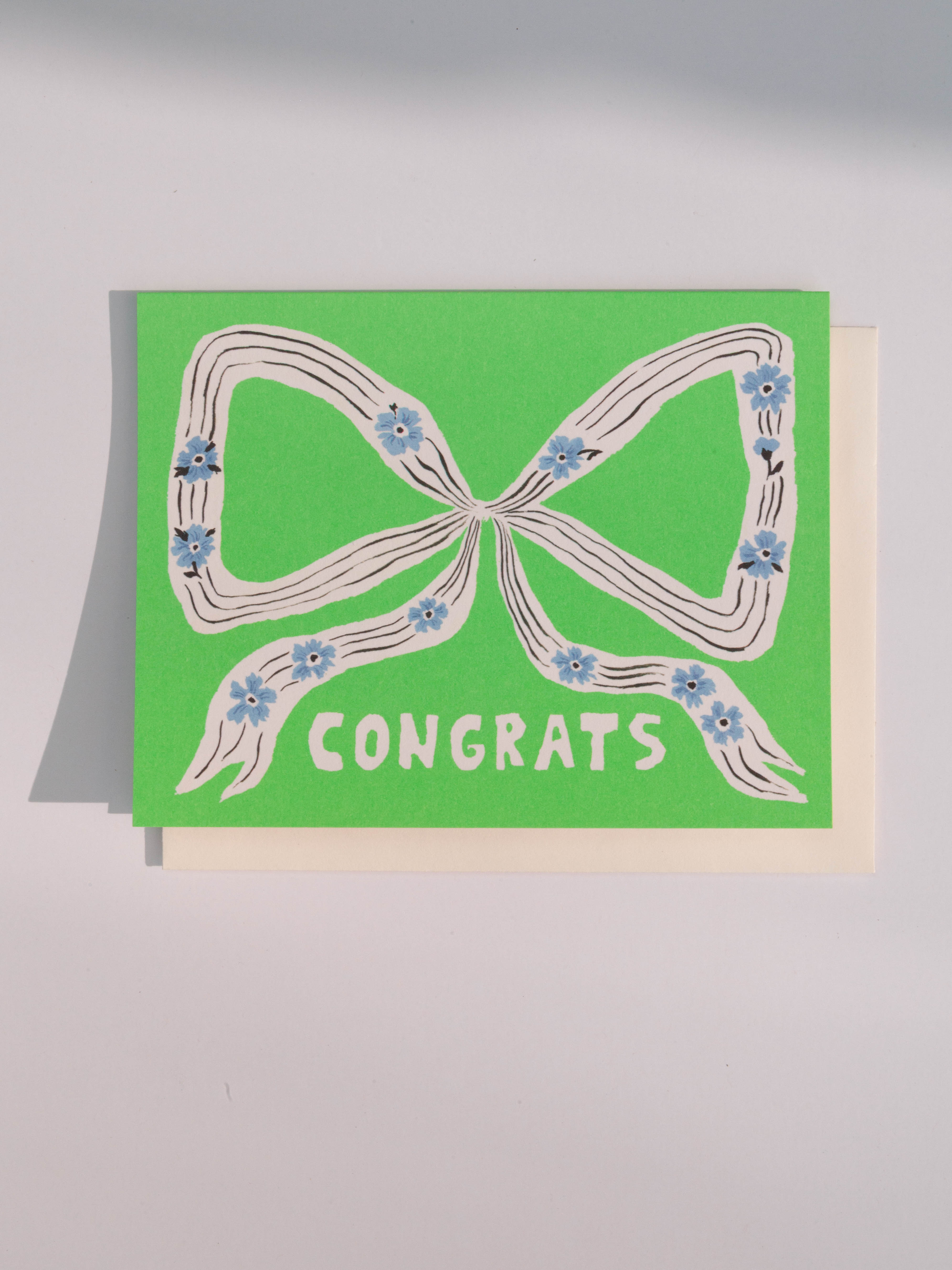 Perfect Bow Congrats Card