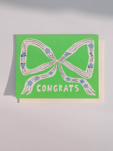 Perfect Bow Congrats Card
