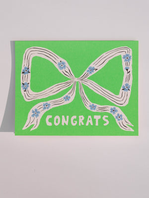 Perfect Bow Congrats Card