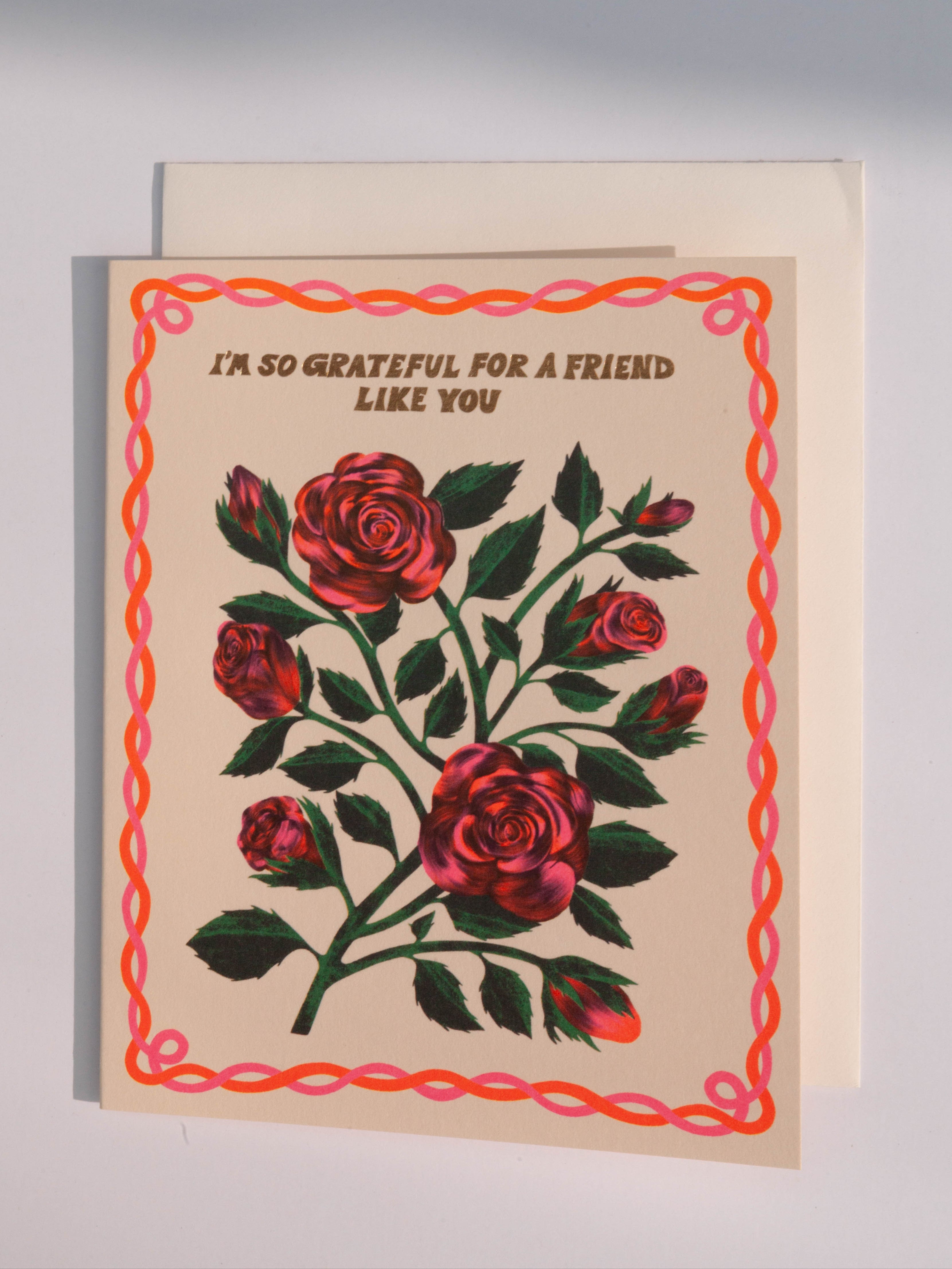 Grateful Roses Card