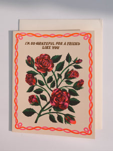 Grateful Roses Card