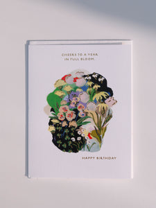 Full Bloom Birthday Card - Seedlings