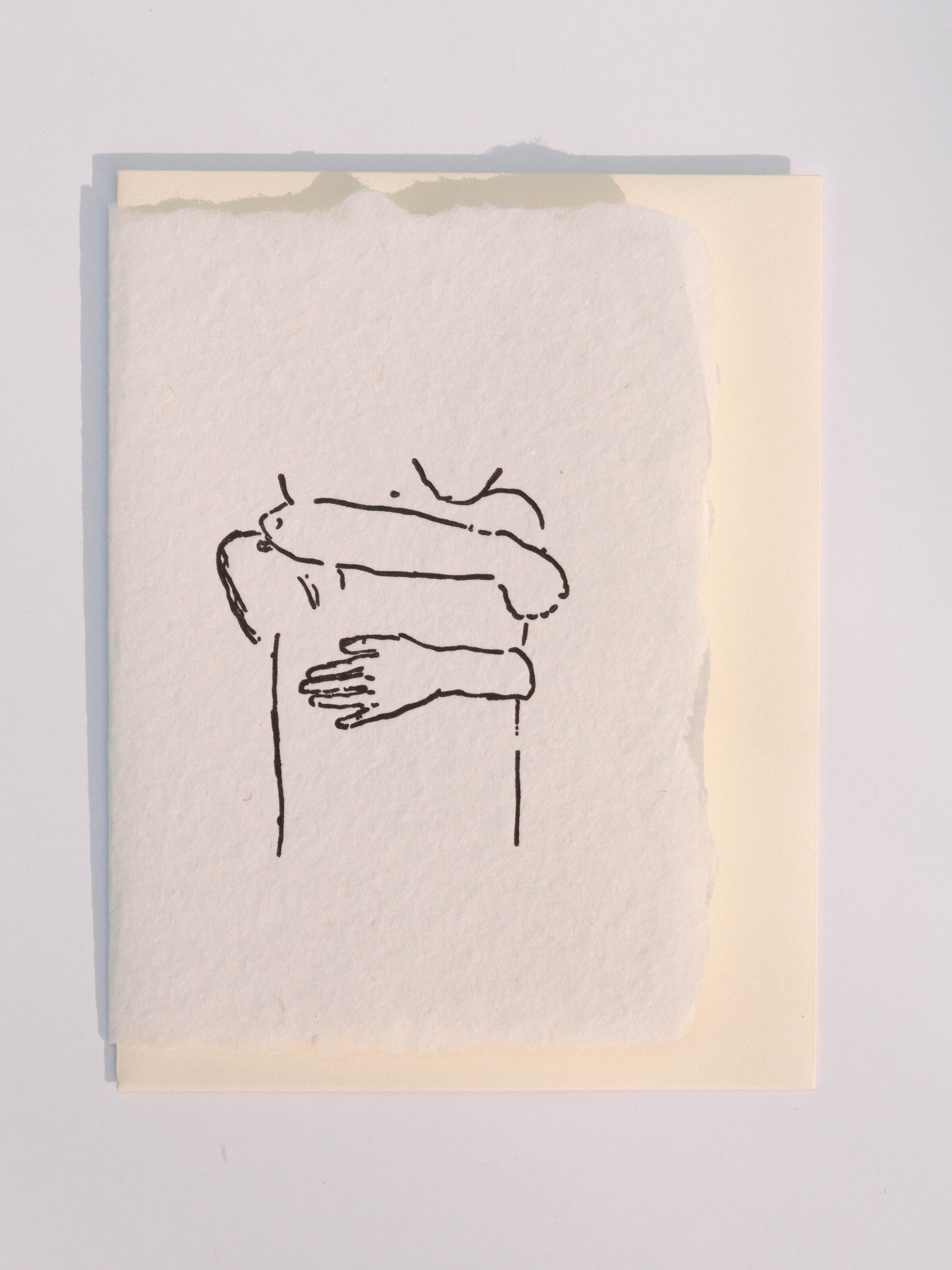 Hug Sketch Card